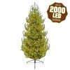 Fairy Light műfenyő micro LED-es világítással együtt, 210 cm